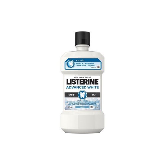  Listerine Advanced Whıte Ağız Çalkalama Suyu 500 ml