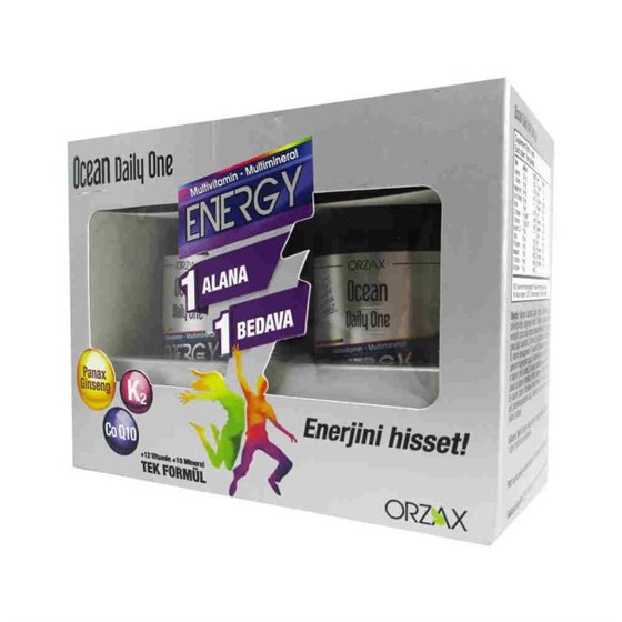 Orzax Ocean Daily One Energy 2x30 Tablet Kofre