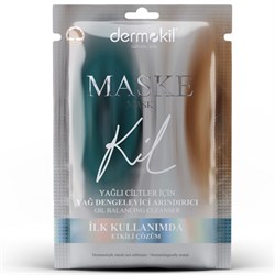 Dermokil Natural Skin Yağlı Ciltler için Arındırıcı Maske 15 gr