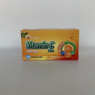 DNZ Vitamin C Plus 20 Efervesan Saşe