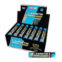 Hardline L-Karnitin Matrix Limon 3000 mg 20 Ampül
